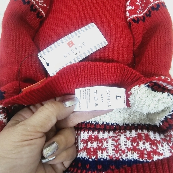 Kyeese Pet sweater size large new - Picture 5 of 7